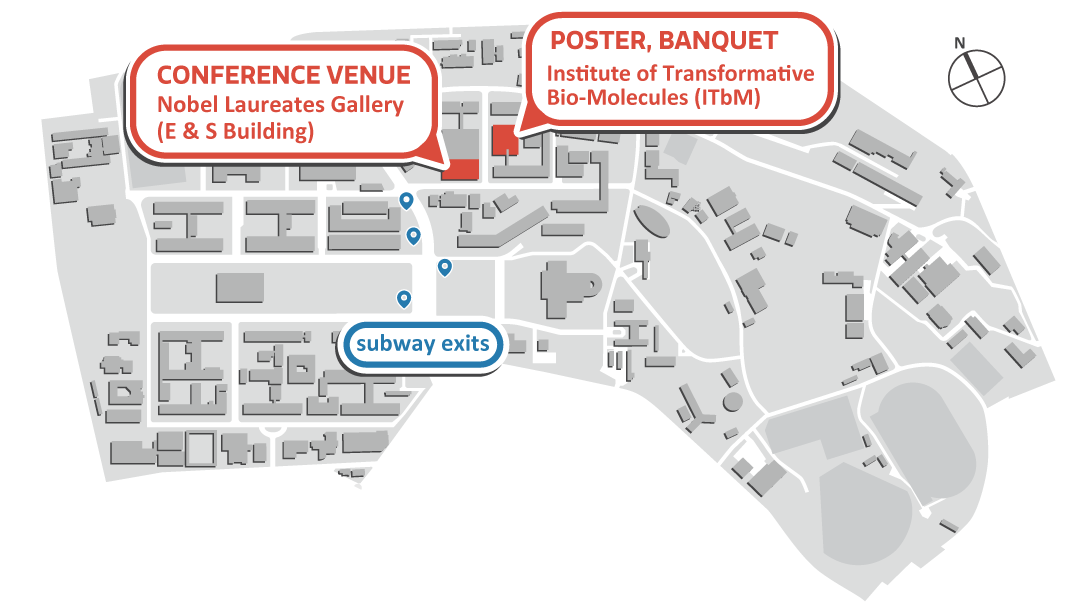 Campus Map in Nagoya University